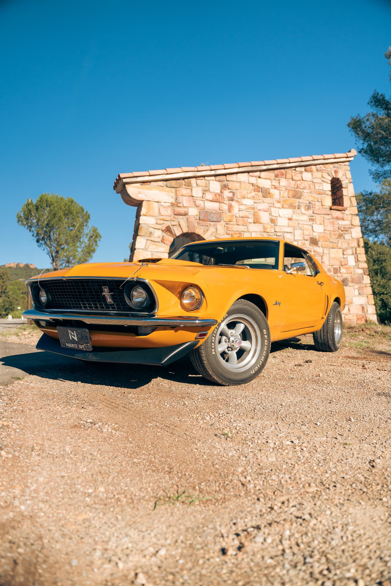 Ford Mustang 1969 - Location Américaine Nice