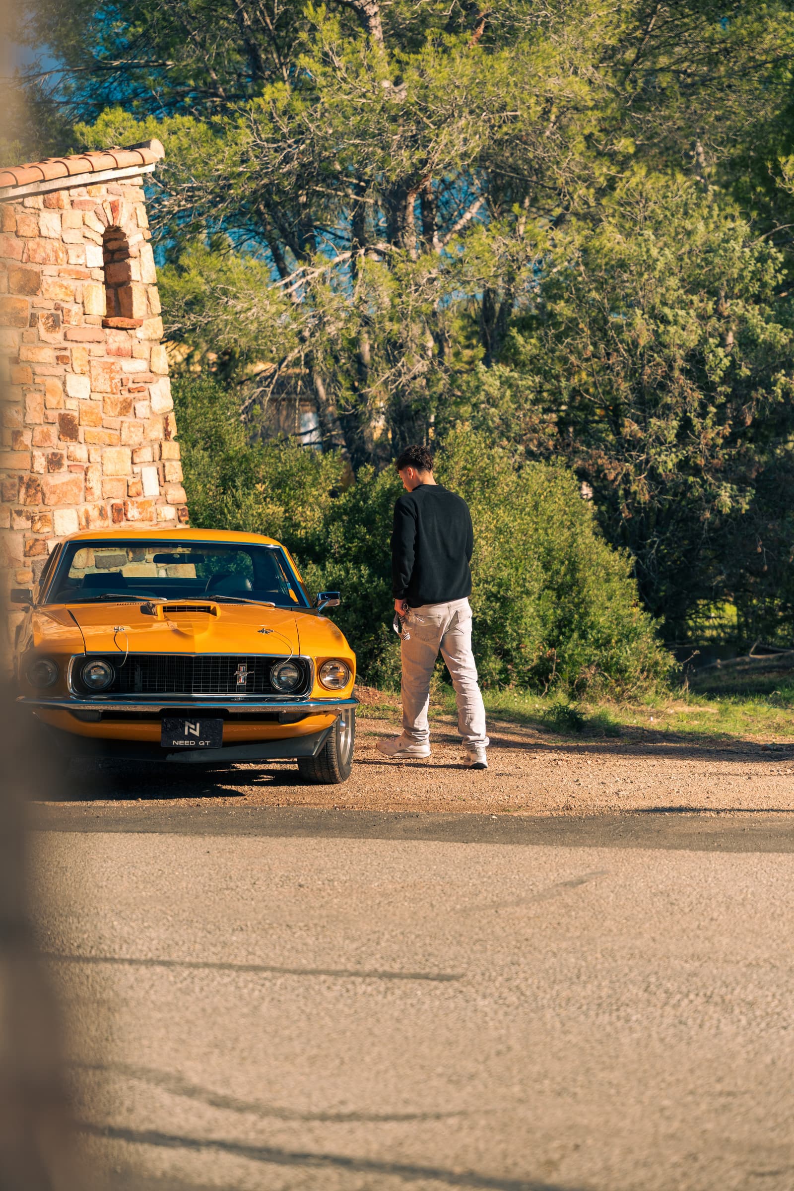 Ford Mustang 1969 - Location Américaine Nice