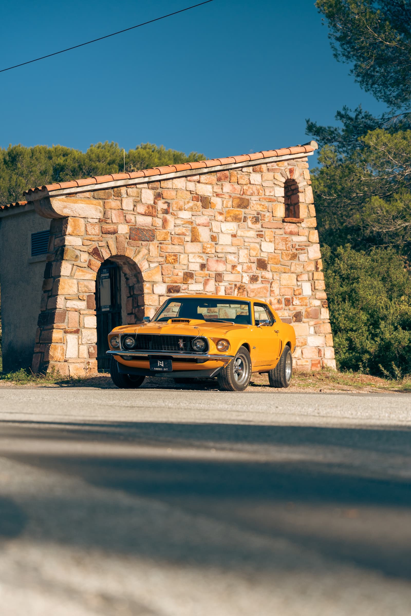 Ford Mustang 1969 - Location Américaine Nice